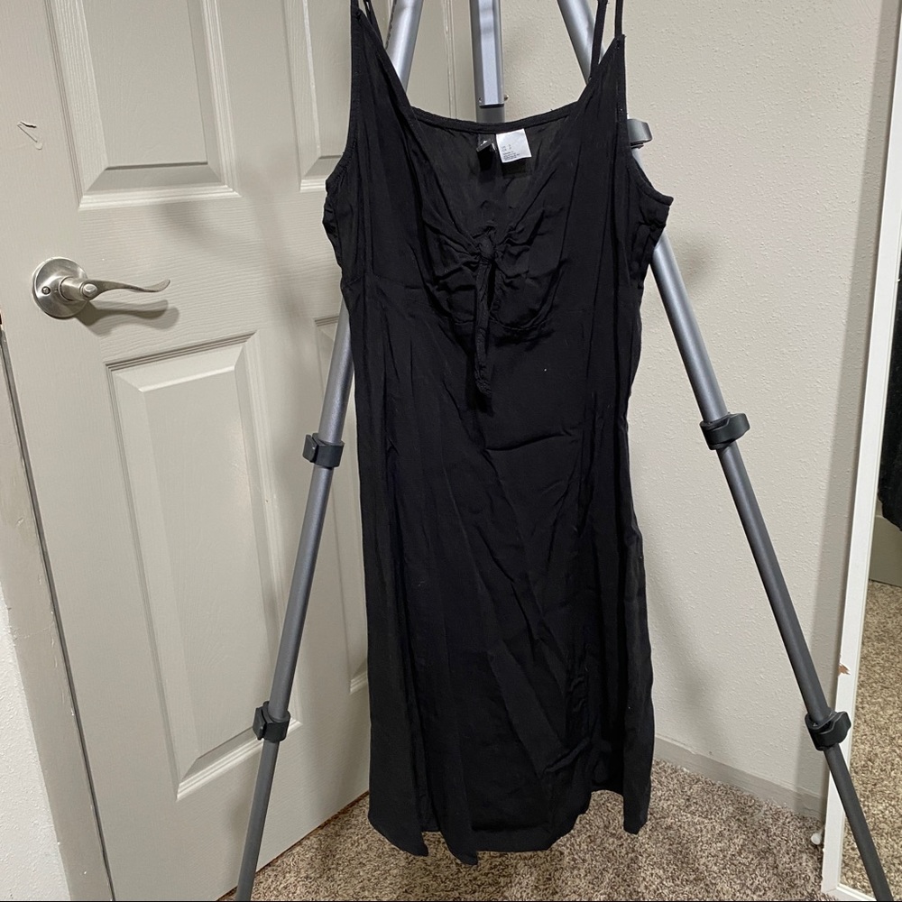 Black summer dress